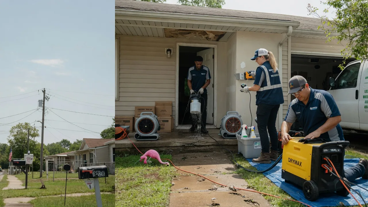 Storm Damage Water Removal in Cannel City, KY near me